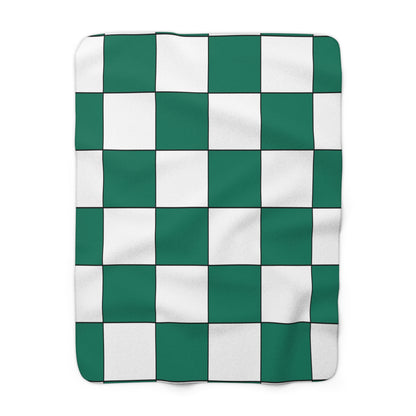 Macao Retro Check Blanket Throw