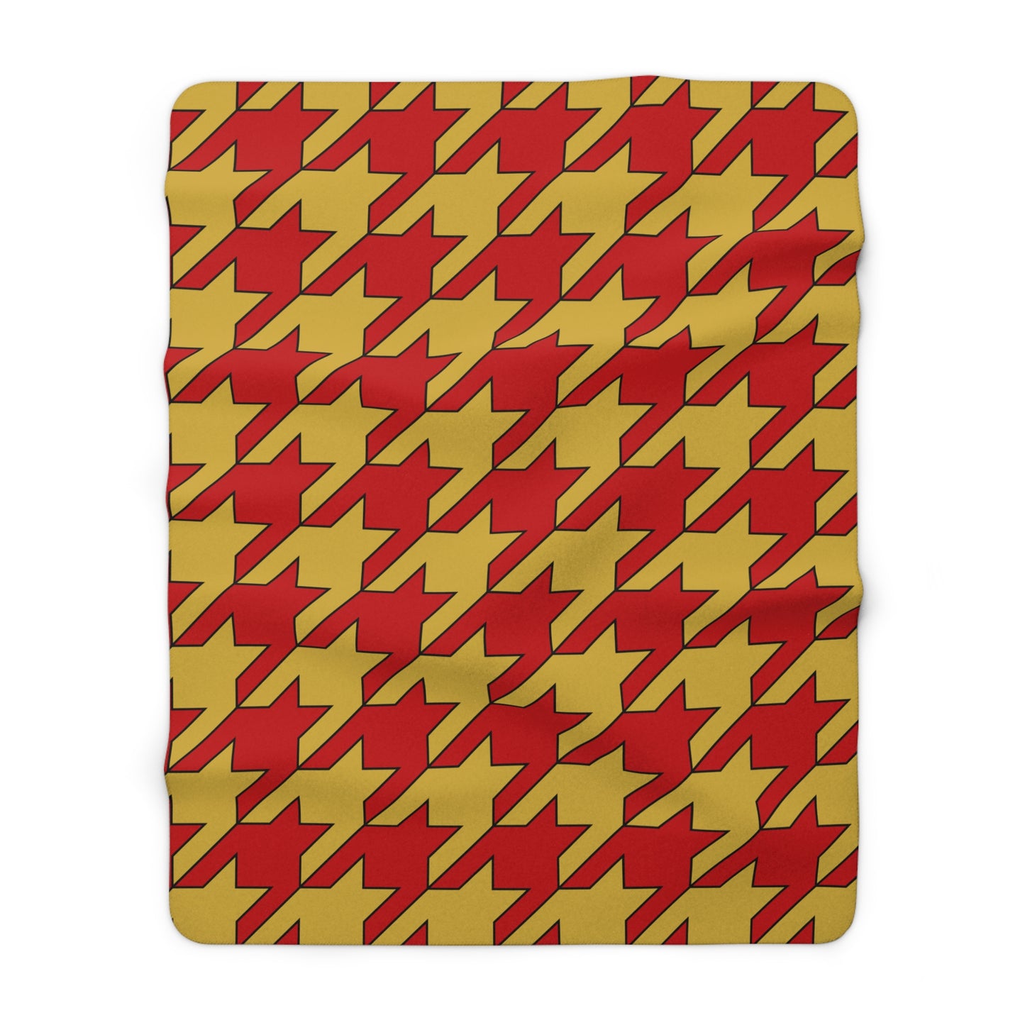 Montenegro Retro Houndstooth Blanket Throw