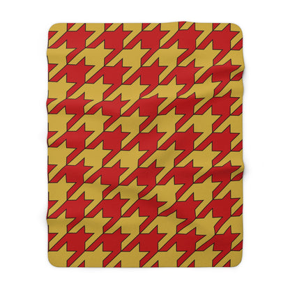 Montenegro Retro Houndstooth Blanket Throw