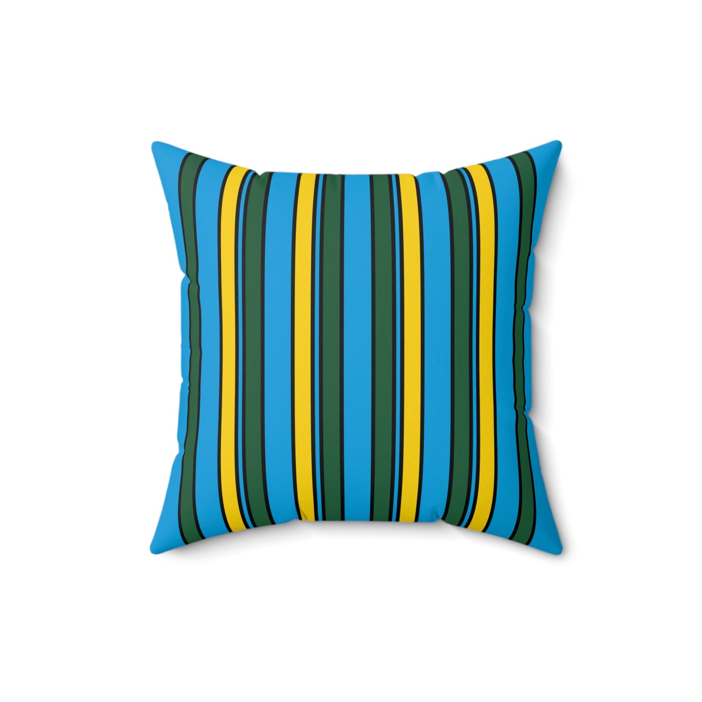 Rwanda Retro Stripes Cushion Pillow