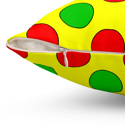 Congo Retro Polka Dots Cushion Pillow