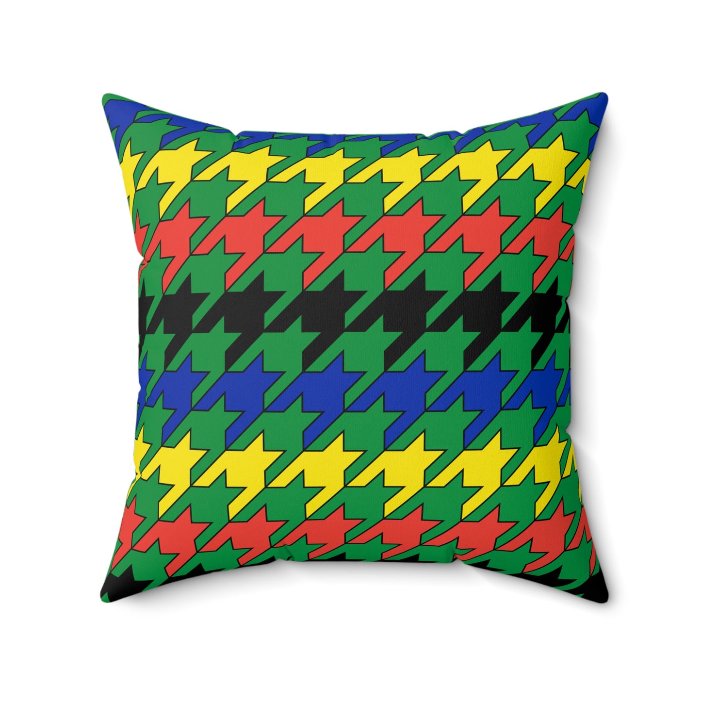 New Caledonia Retro Houndstooth Cushion Pillow