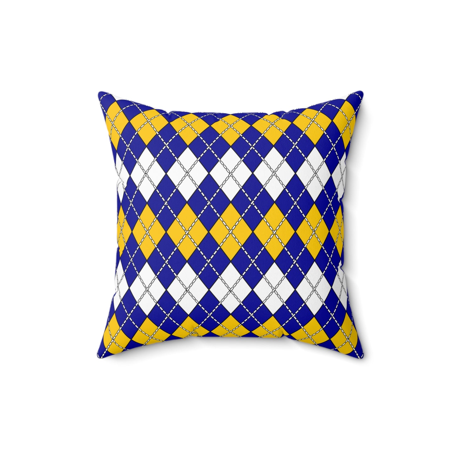 Bosnia And Herzegovina Retro Argyle Cushion Pillow