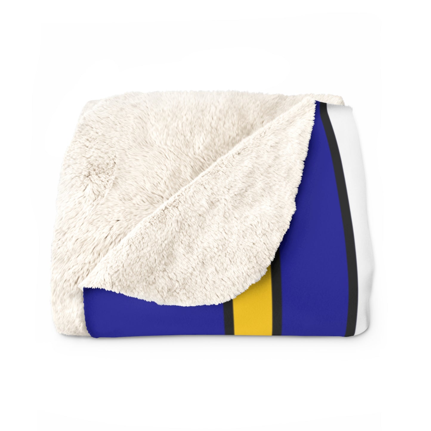 Bosnia And Herzegovina Retro Stripes Blanket Throw