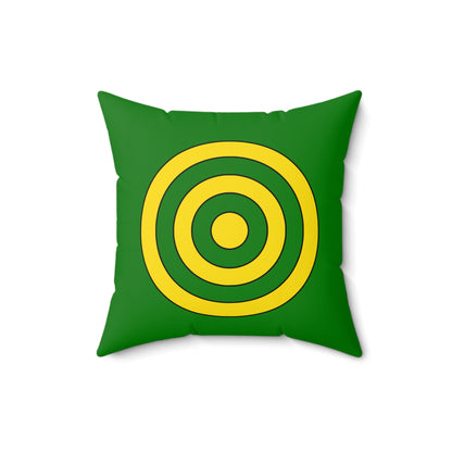 Cocos Islands Retro Target Cushion Pillow
