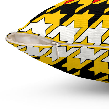 Mozambique Retro Houndstooth Cushion Pillow