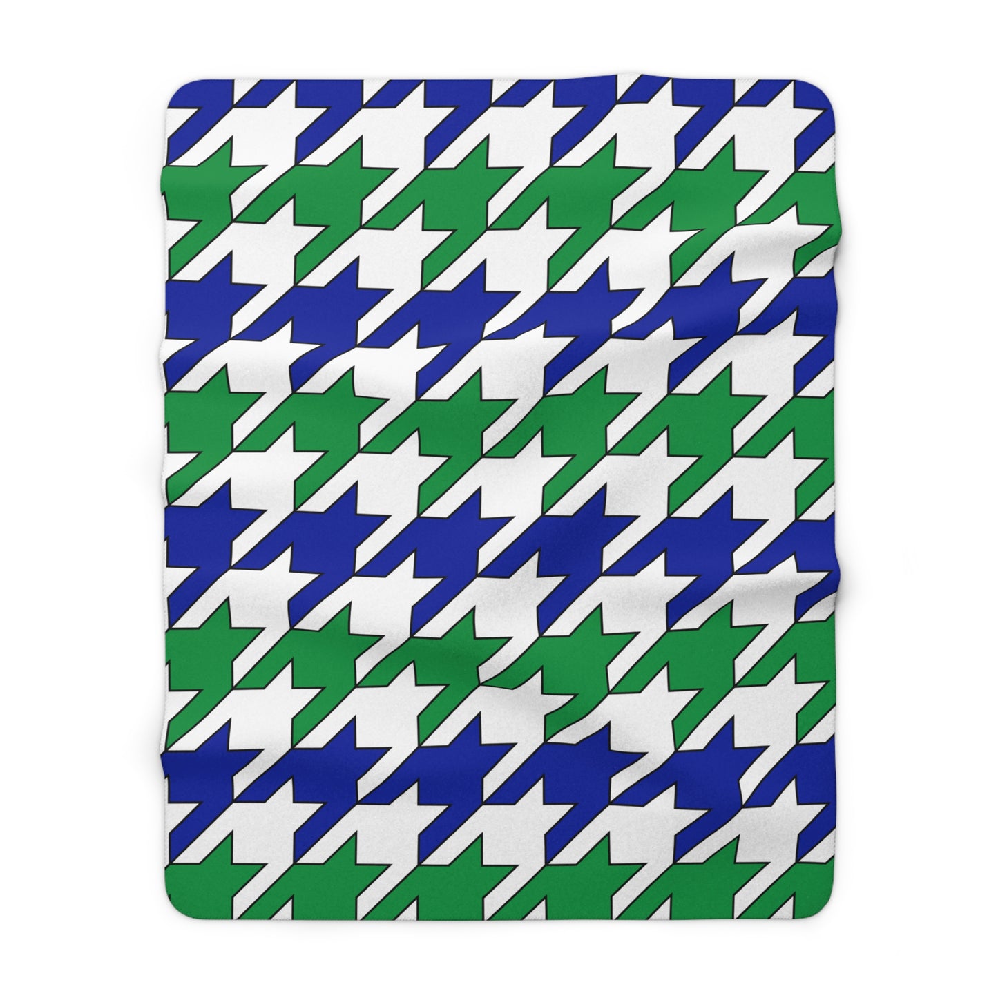 Lesotho Retro Houndstooth Blanket Throw