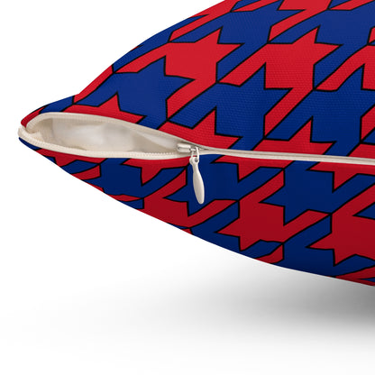 Liechtenstein Retro Houndstooth Cushion Pillow