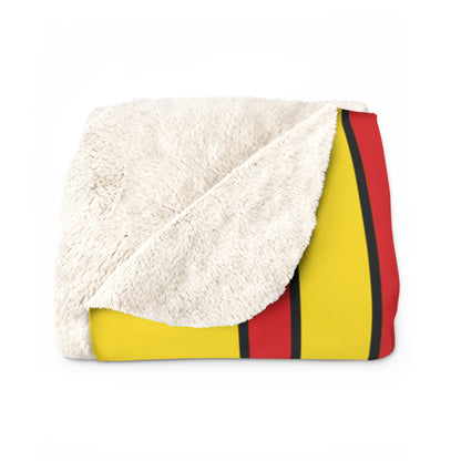 Catalonia Retro Stripes Blanket Throw