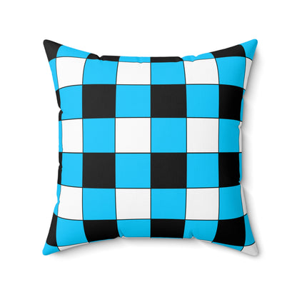 Botswana Retro Check Cushion Pillow