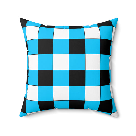 Botswana Retro Check Cushion Pillow