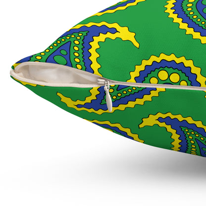 Brazil Retro Paisley Cushion Pillow