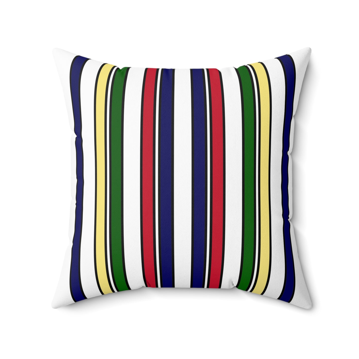 Diego Garcia Retro Stripes Cushion Pillow