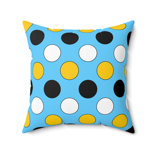 Saint Lucia Retro Polka Dots Cushion Pillow