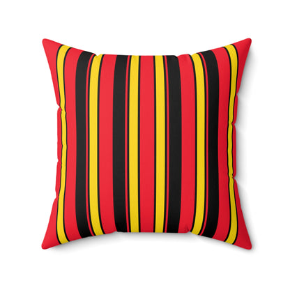 Belgium Retro Stripes Cushion Pillow
