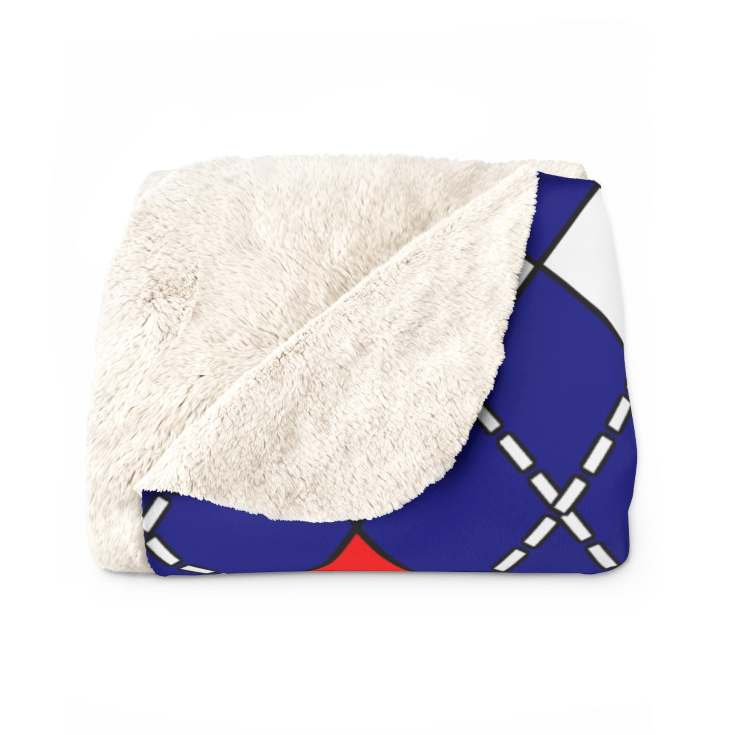 Heard Island And Mcdonald Islands Retro Argyle Blanket Throw