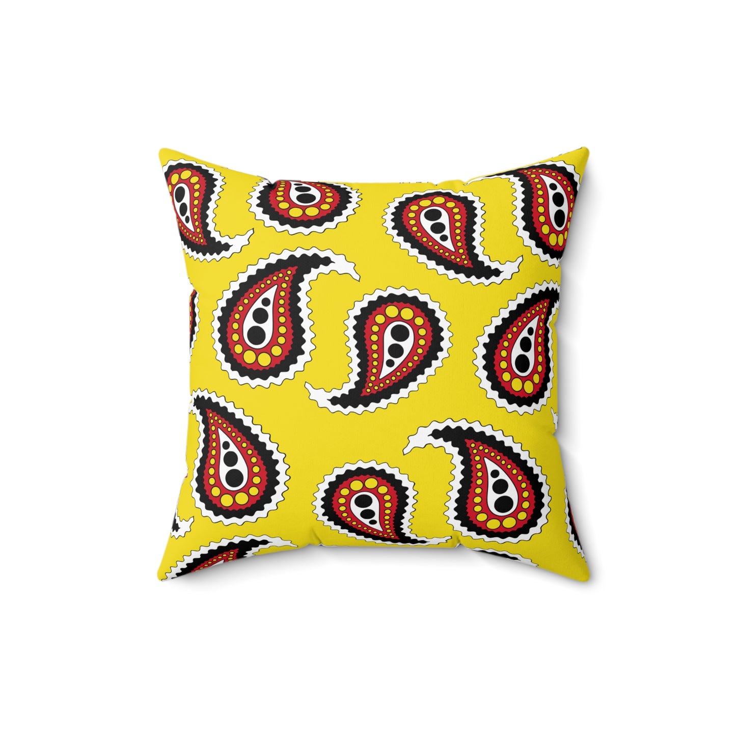 Brunei Darussalam Retro Paisley Cushion Pillow