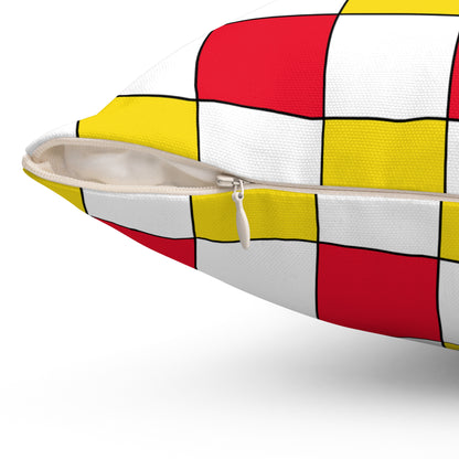 Guernsey Retro Check Cushion Pillow