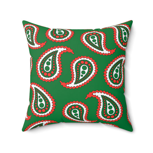Madagascar Retro Paisley Cushion Pillow