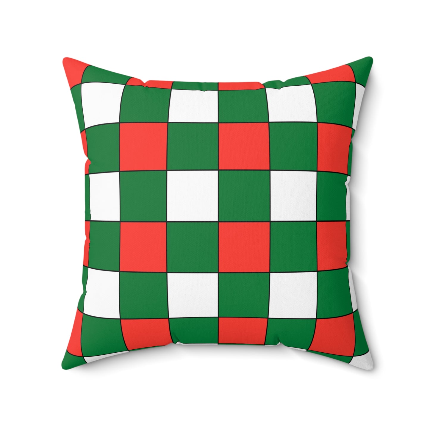Madagascar Retro Check Cushion Pillow