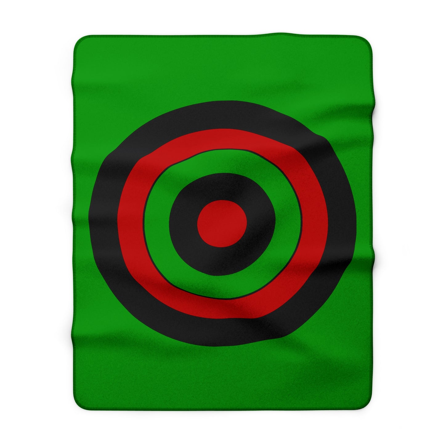 Afghanistan Retro Target Blanket Throw
