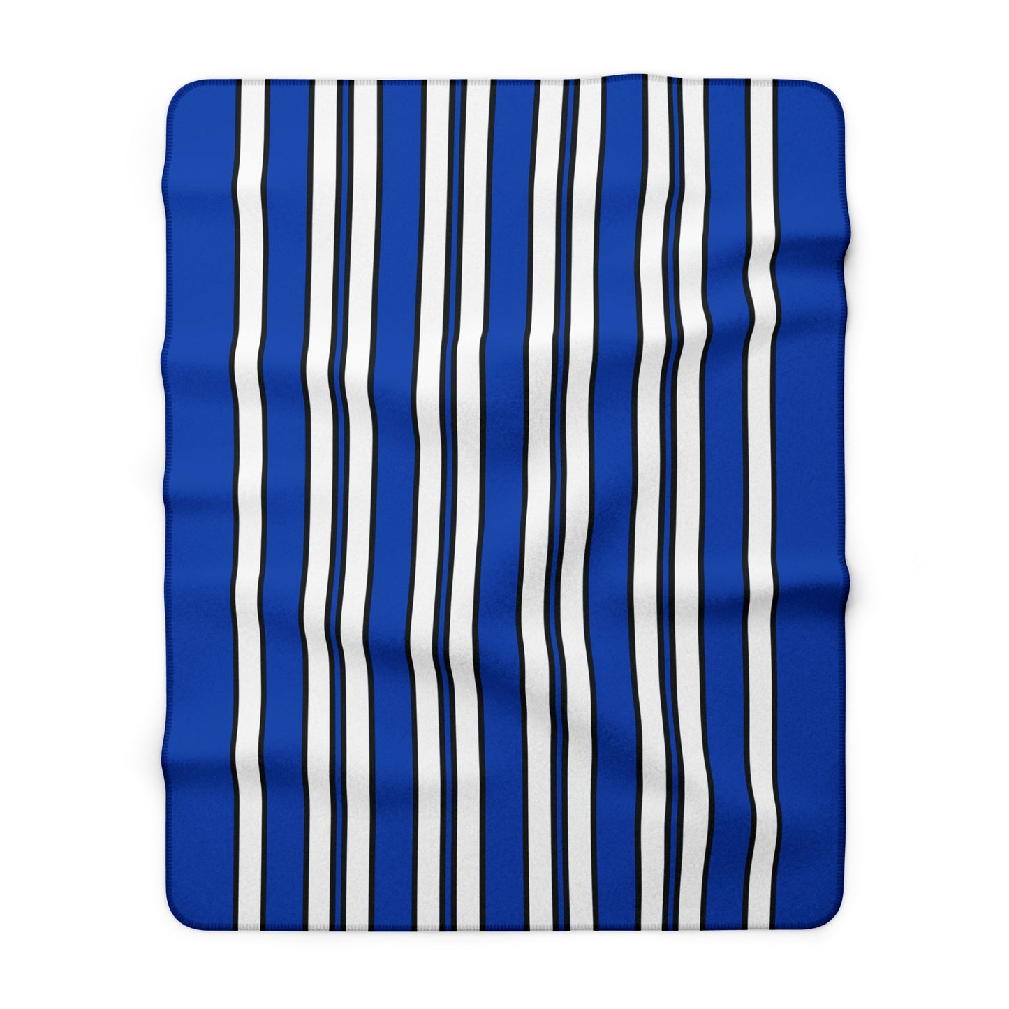 El Salvador Retro Stripes Blanket Throw
