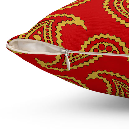 Montenegro Retro Paisley Cushion Pillow