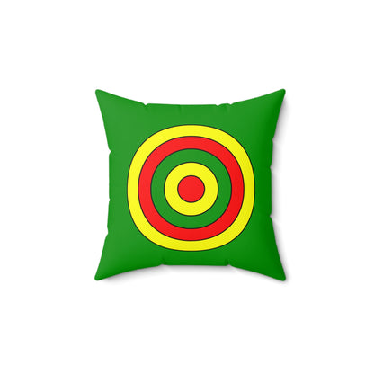 Guinea Retro Target Cushion Pillow