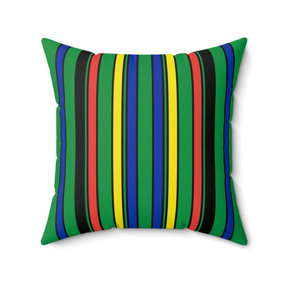 New Caledonia Retro Stripes Cushion Pillow