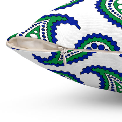Lesotho Retro Paisley Cushion Pillow