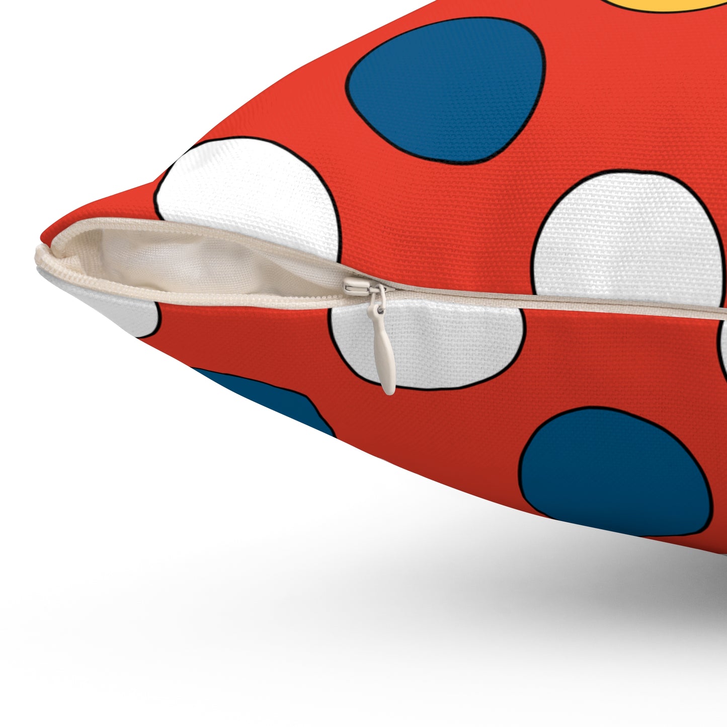 Kiribati Retro Polka Dots Cushion Pillow