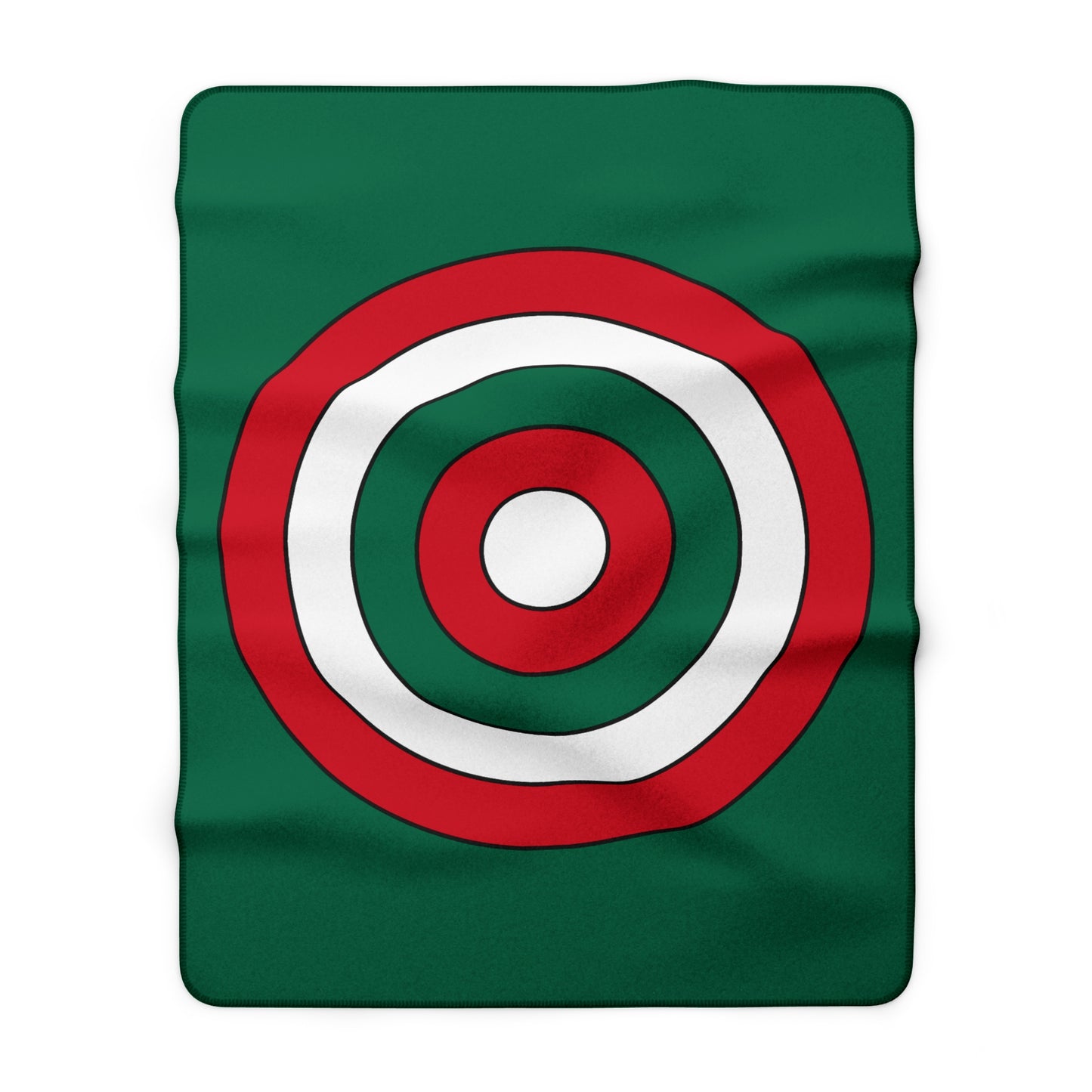 Mexico Retro Target Blanket Throw