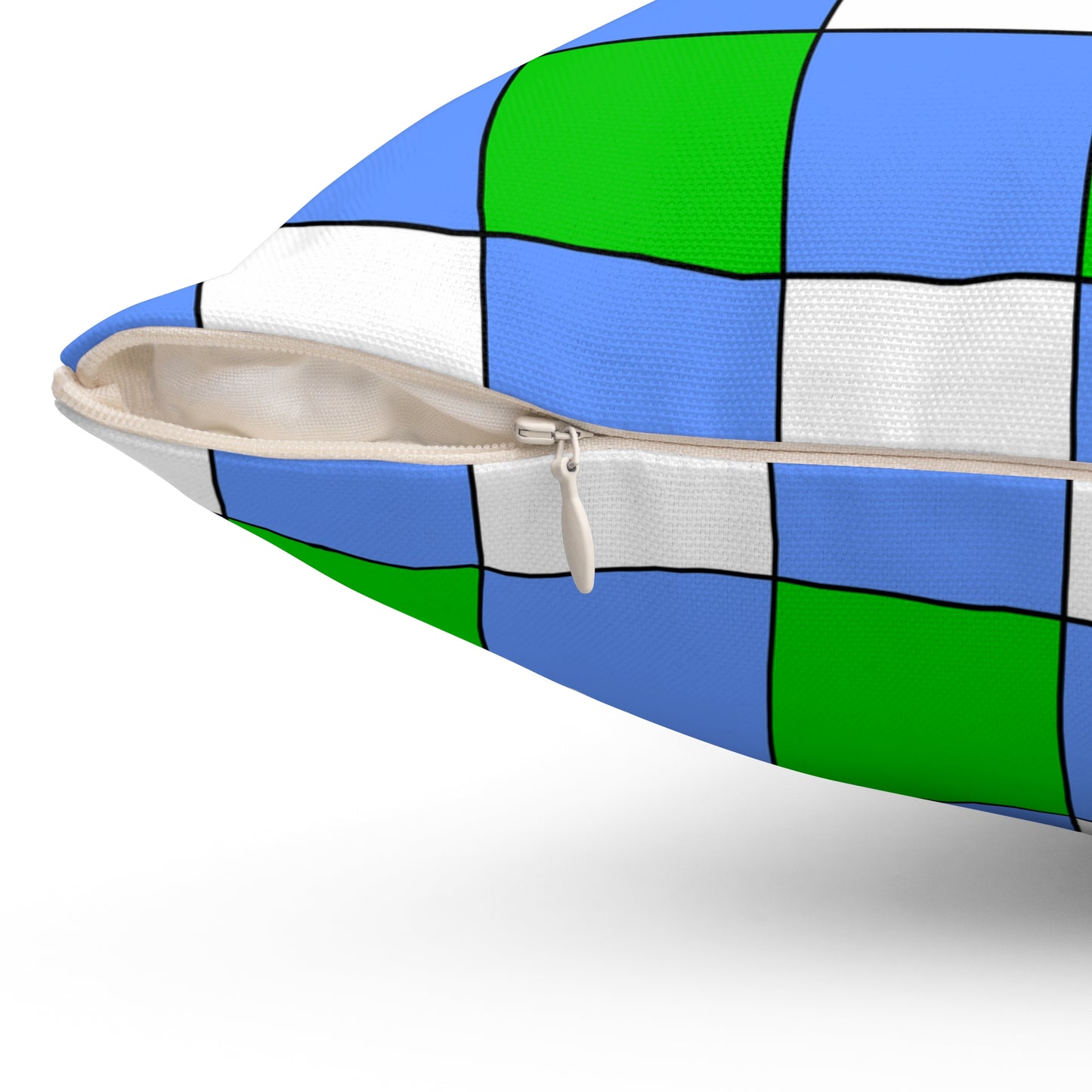 Djibouti Retro Check Cushion Pillow