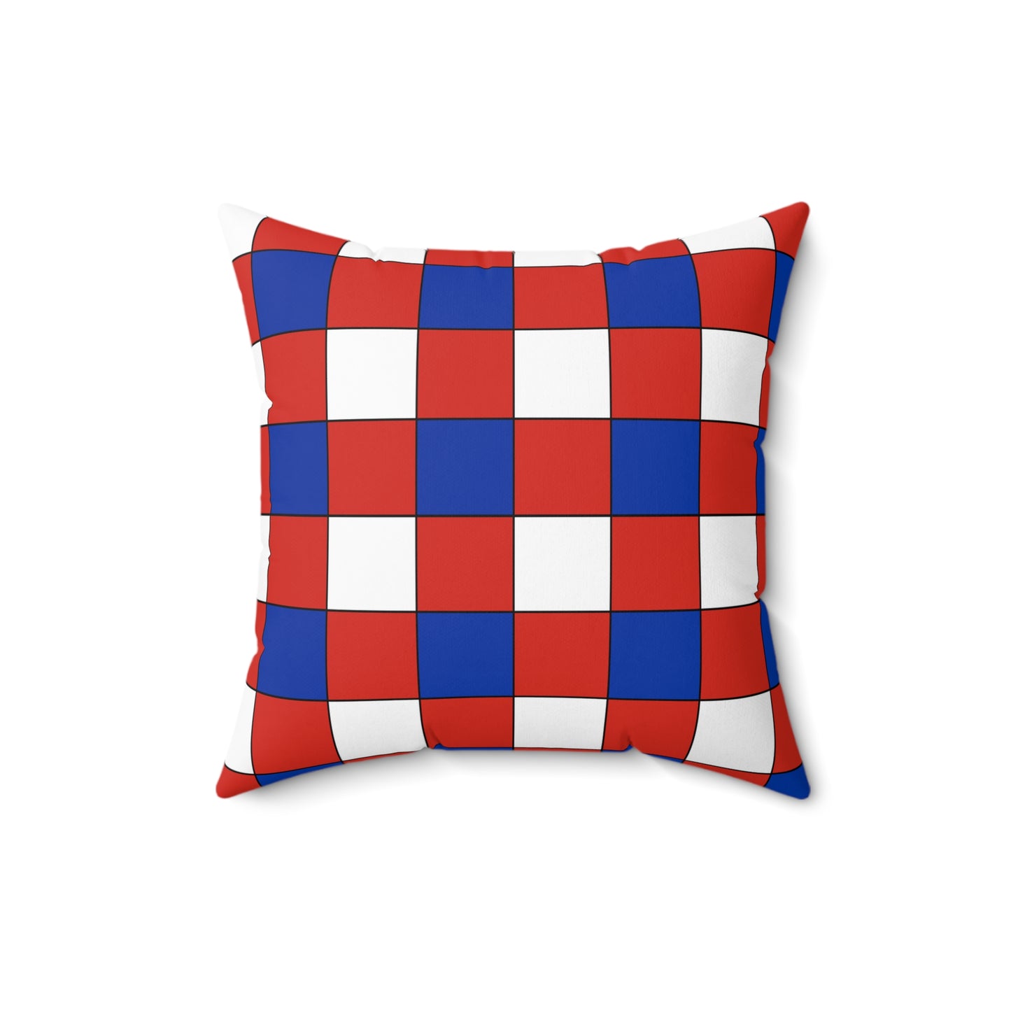 Chile Retro Check Cushion Pillow