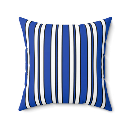 El Salvador Retro Stripes Cushion Pillow