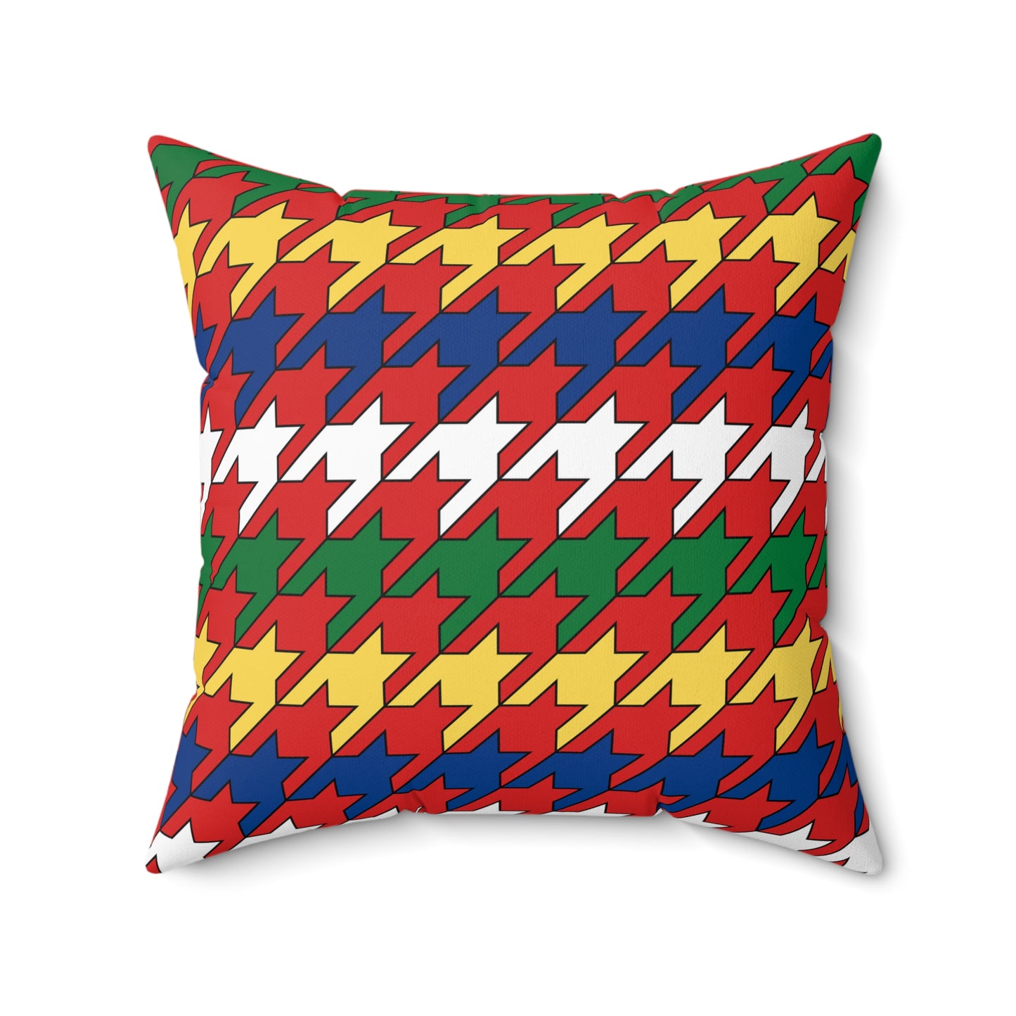 Seychelles Retro Houndstooth Cushion Pillow