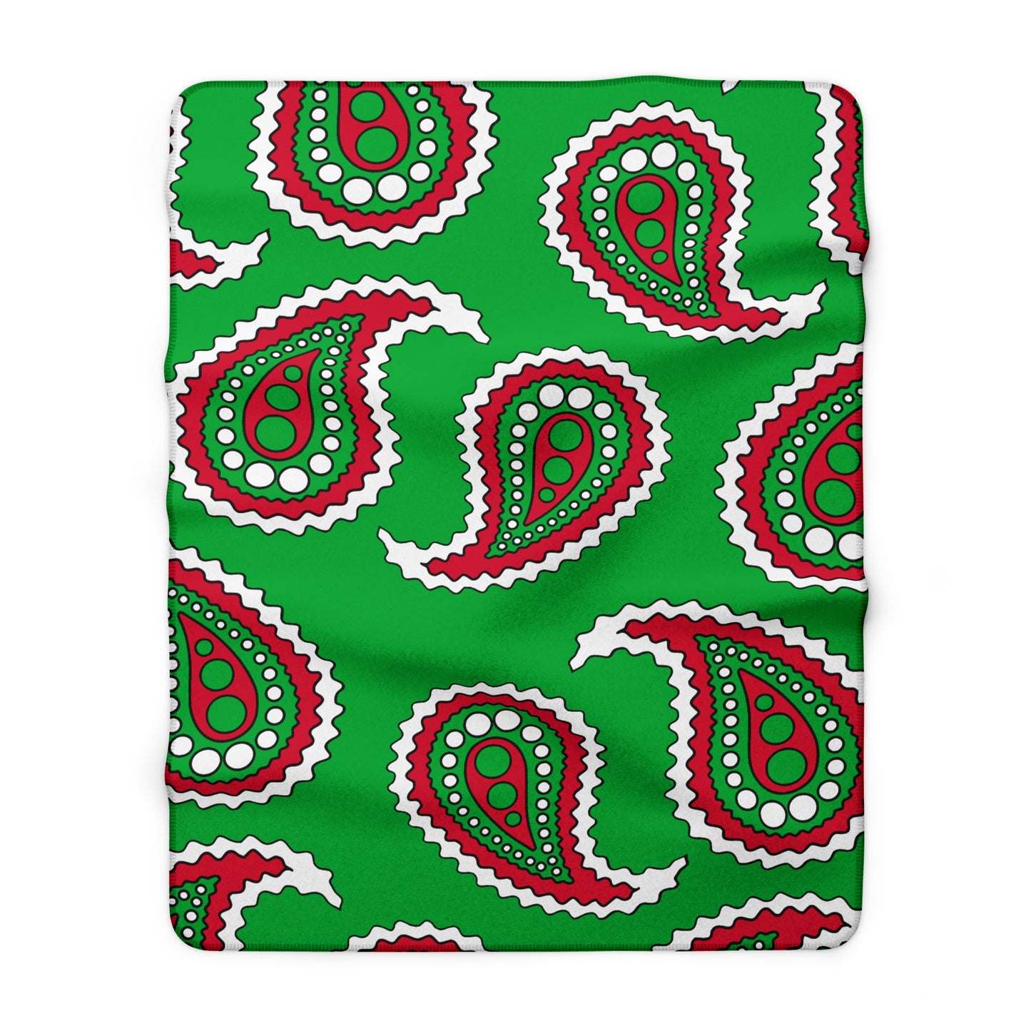 Wales Retro Paisley Blanket Throw