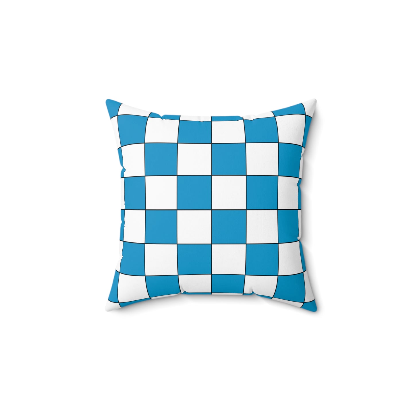 Galicia Retro Check Cushion Pillow