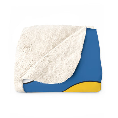 Canary Islands Retro Polka Dots Blanket Throw