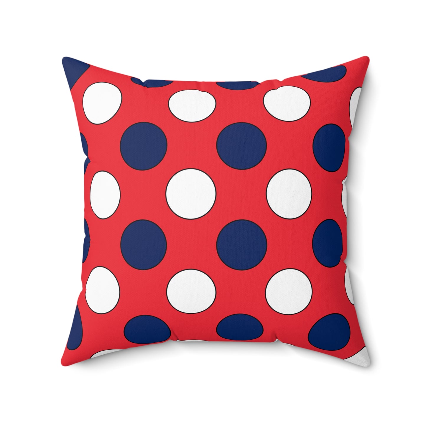 Norway Retro Polka Dots Cushion Pillow