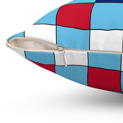Fiji Retro Check Cushion Pillow