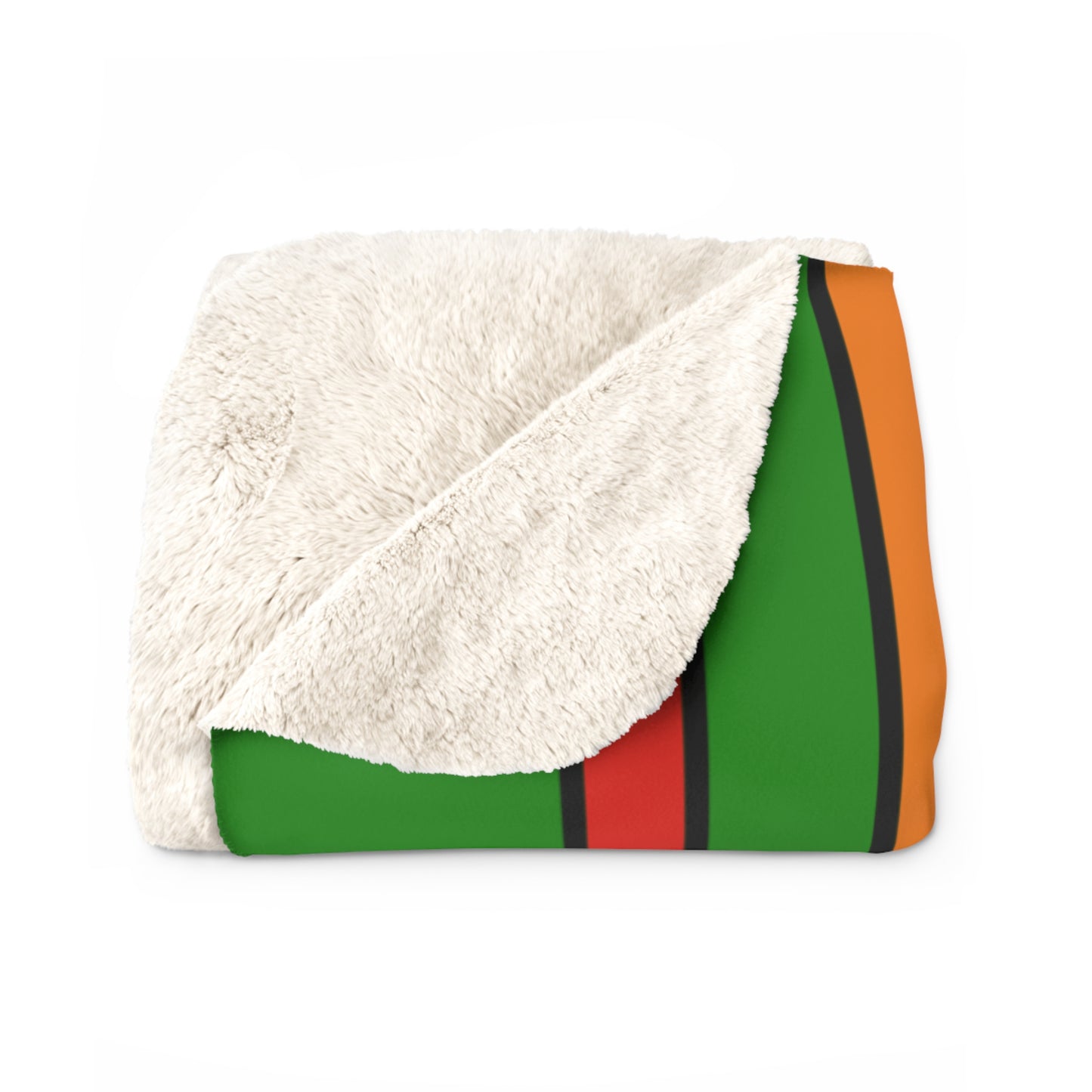 Zambia Retro Stripes Blanket Throw