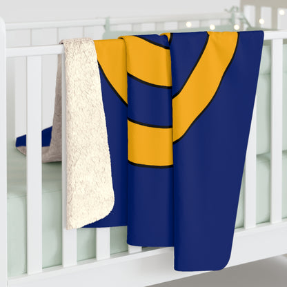 Nauru Retro Target Blanket Throw