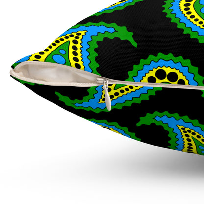 Tanzania Retro Paisley Cushion Pillow