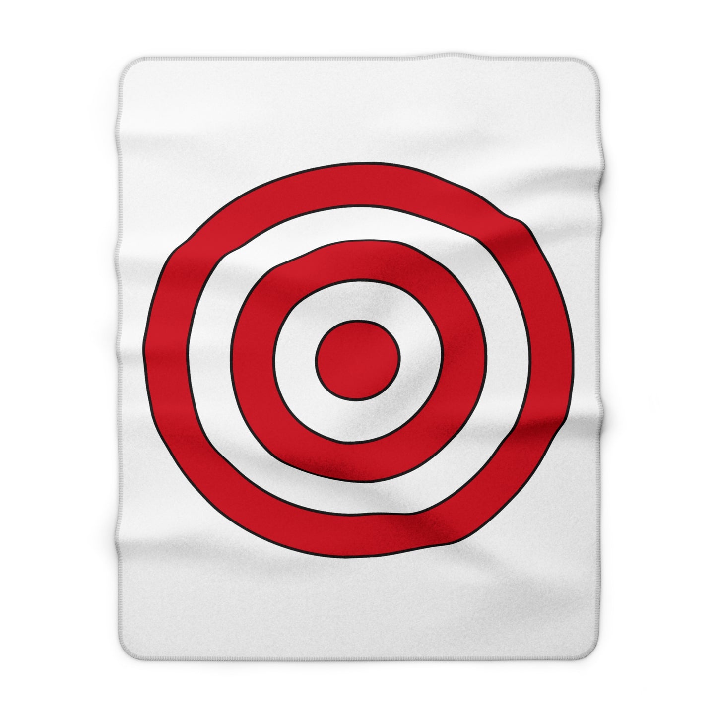 England Retro Target Blanket Throw