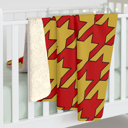 Montenegro Retro Houndstooth Blanket Throw