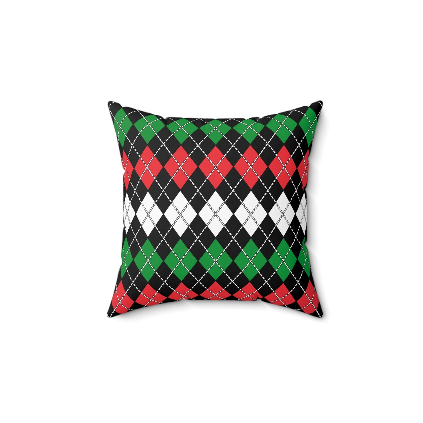 Palestine Retro Argyle Cushion Pillow