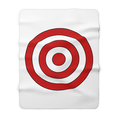 Northern Ireland Retro Target Blanket Throw