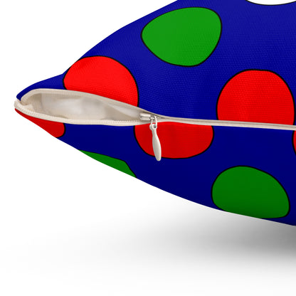 Gambia Retro Polka Dots Cushion Pillow