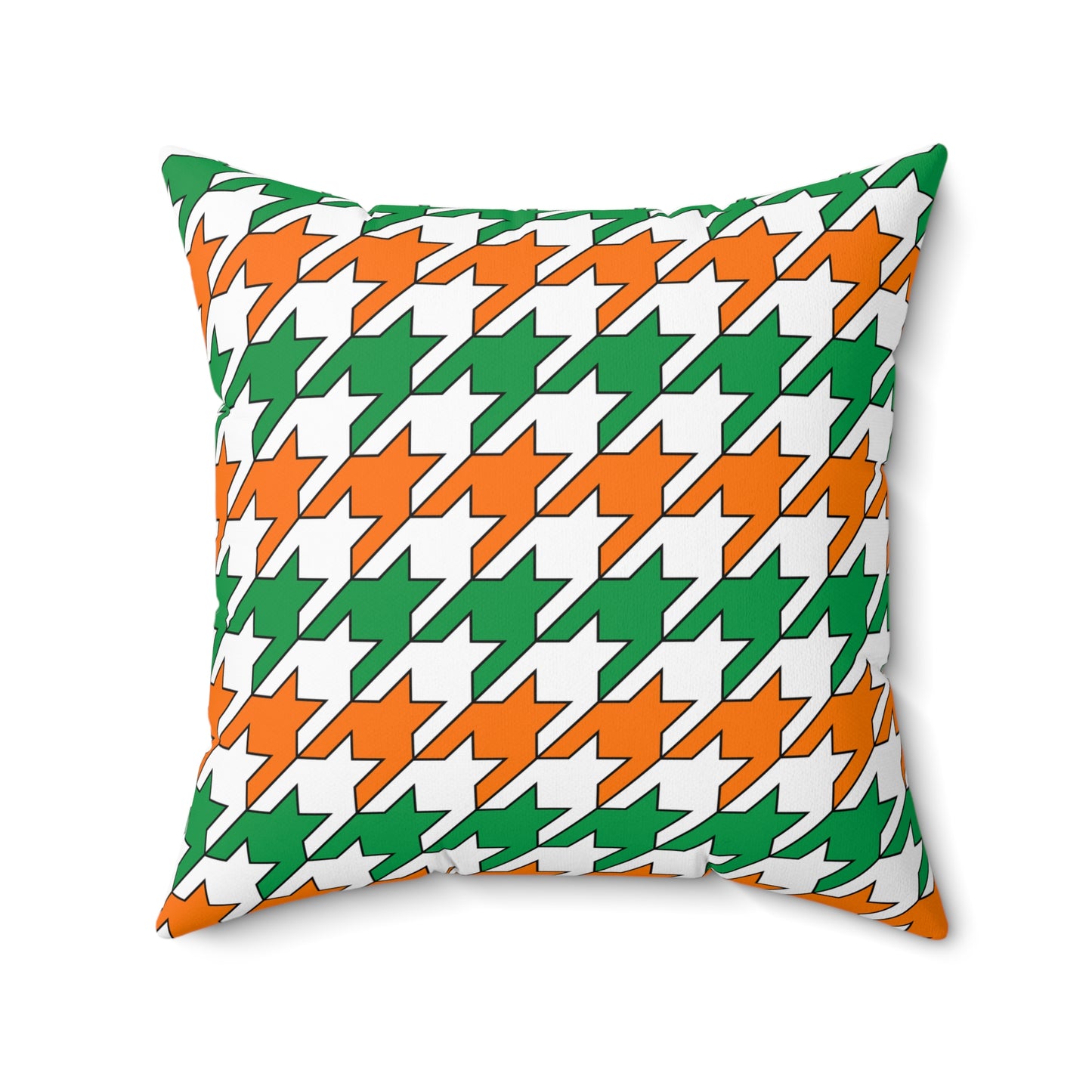 Ireland Retro Houndstooth Cushion Pillow